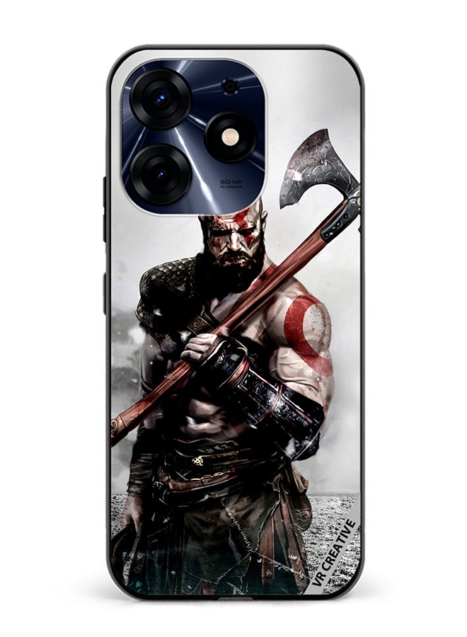 VR CREATIVE Protective Case Cover For Tecno Spark 10 Pro God Of War Movie Design Multicolour - Image 1