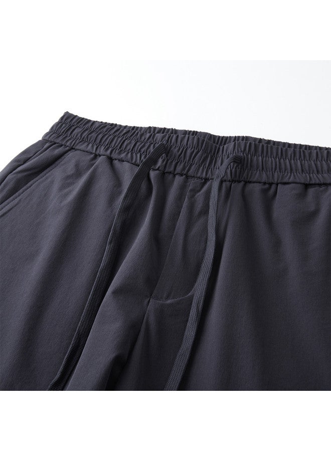 Tucano new Summer Casual Men's Solid Color Slim Fit Mid-rise Straight Leg Pants - Image 4