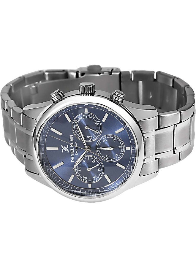 دانيل كلاين ساعة يد كرونوغراف من الفولاذ المقاوم للصدأ DK.1.13549-2 - Image 2