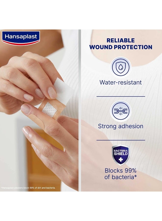 Hansaplast Universal Wound Plasters | Water-resistant | Strong Adhesion | Absorbent Non-stick Wound Pad | Breathable Plasters | Multipurpose plasters - Image 2