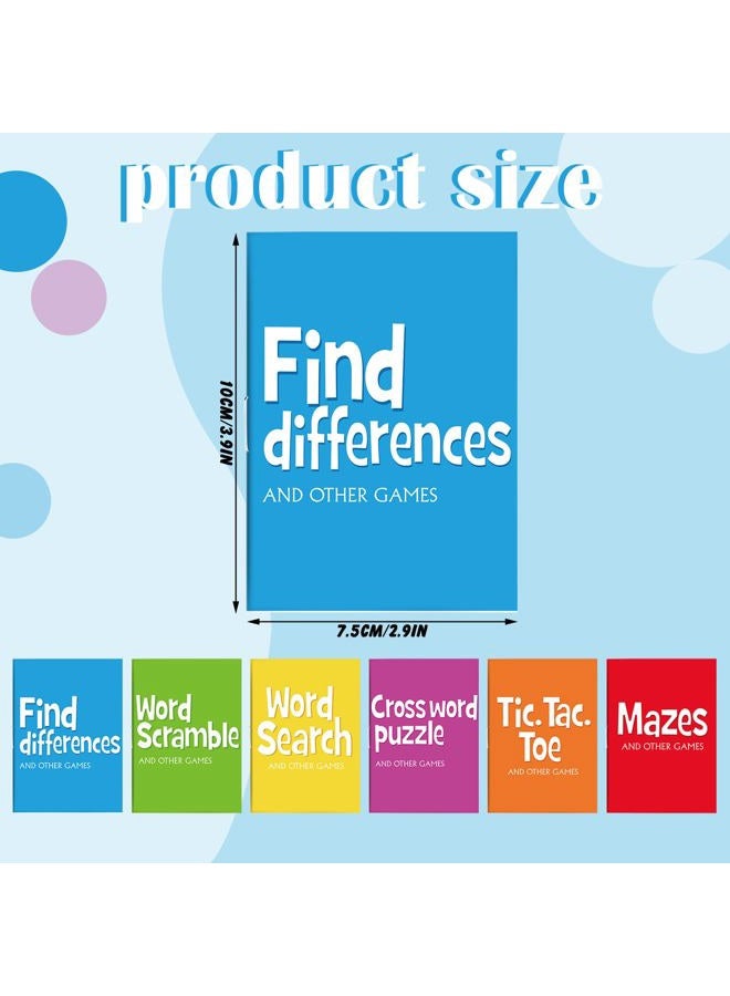 Hungdao 48 Pcs Mini Activity Books for Boys and Girls, Fun and Games, Challenging Activities Include Mazes, Word Scramble and More Bulk Gifts for Students Party Classroom - Image 2