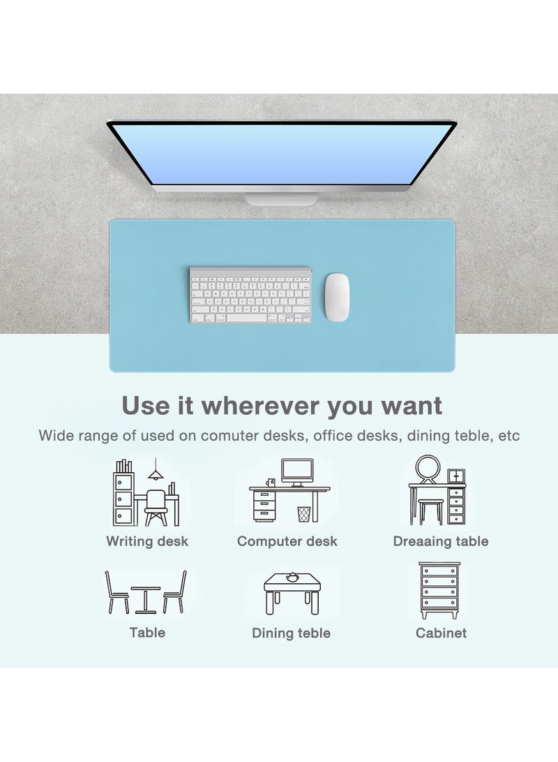 Professional Leather Gaming Mouse Pad 60*30cm, Heat-Insulated And Waterproof Desk Mat, Portable Laptop Mouse Pad, Can Be Used For Laptops, Computers, Desktops  - Image 3