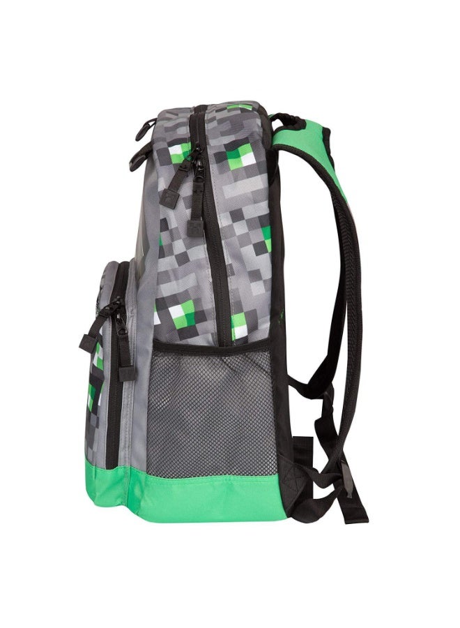 ماين كرافت الكرتون أنيمي على ظهره المدرسية للمراهقين وطلاب المدارس الابتدائية الرجال والنساء الترفيه الرياضة على ظهره - Image 3