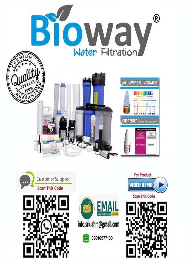 BIOWAY 20 Pcs ORP Liquid Testing Drops For Water Testing| Liquid Bottle for Alkaline Water ORP Testing/Alkaline Level Testing - Image 4