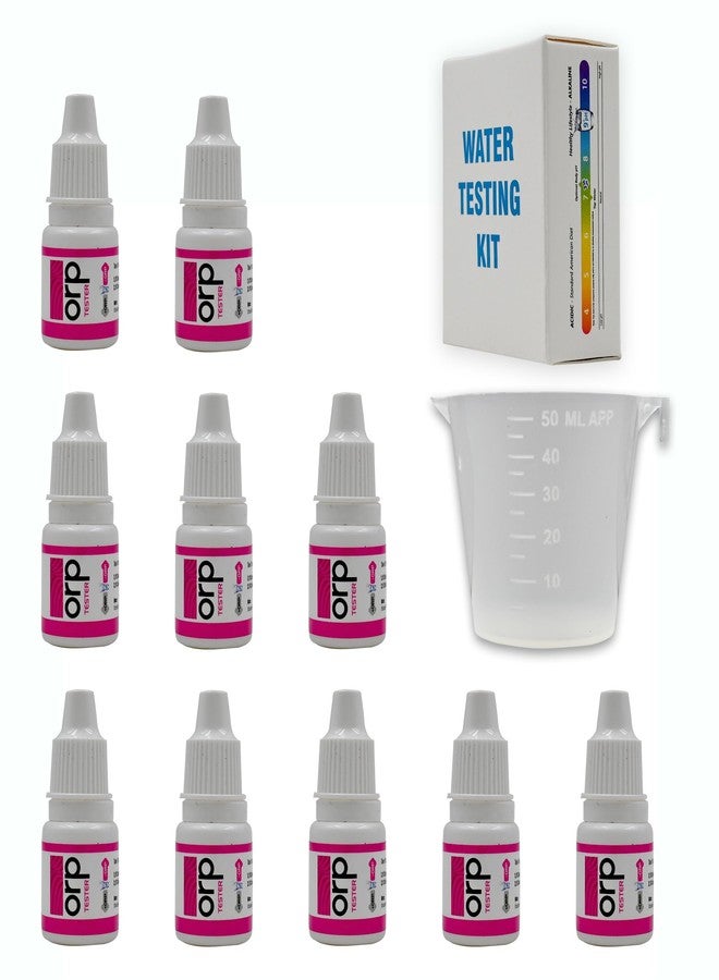 BIOWAY 20 Pcs ORP Liquid Testing Drops For Water Testing| Liquid Bottle for Alkaline Water ORP Testing/Alkaline Level Testing - Image 1