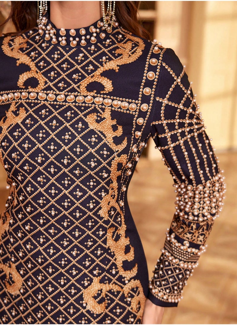 مدام يونيك إمرأة حزب ثوب حزب ناد مساء ثوب  - Image 4