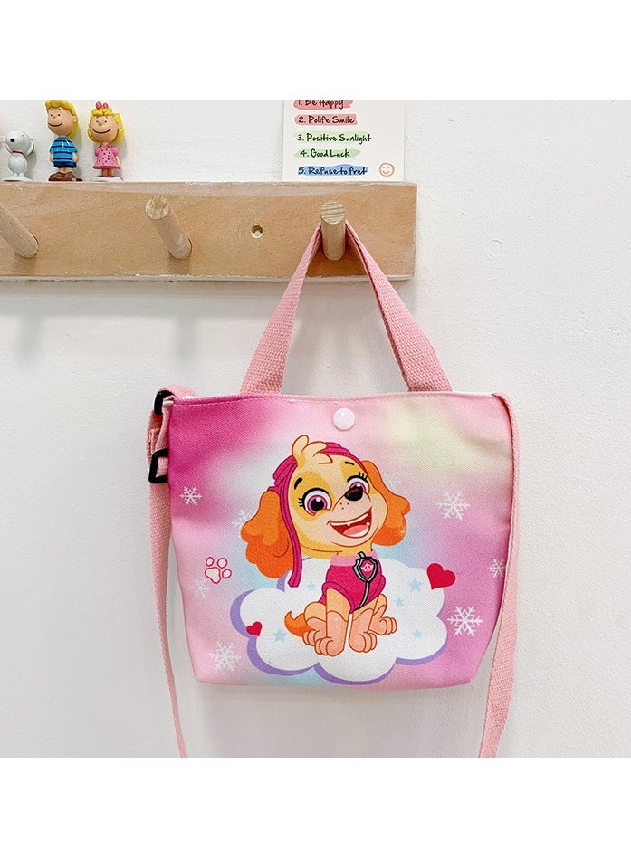 حقيبة كتف محمولة باليد ، حقيبة أطفال كرتونية ذات سعة كبيرة ، فريق PAW جديد عصري ، حقيبة كروس بمساهمة كبيرة - Image 3