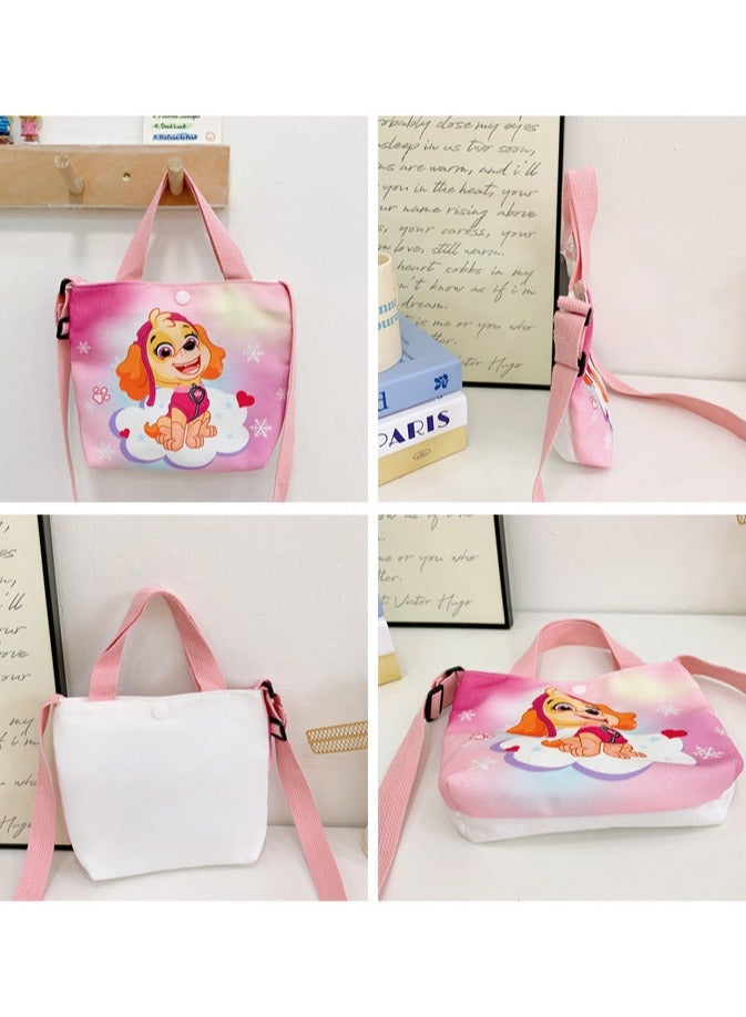 حقيبة كتف محمولة باليد ، حقيبة أطفال كرتونية ذات سعة كبيرة ، فريق PAW جديد عصري ، حقيبة كروس بمساهمة كبيرة - Image 4