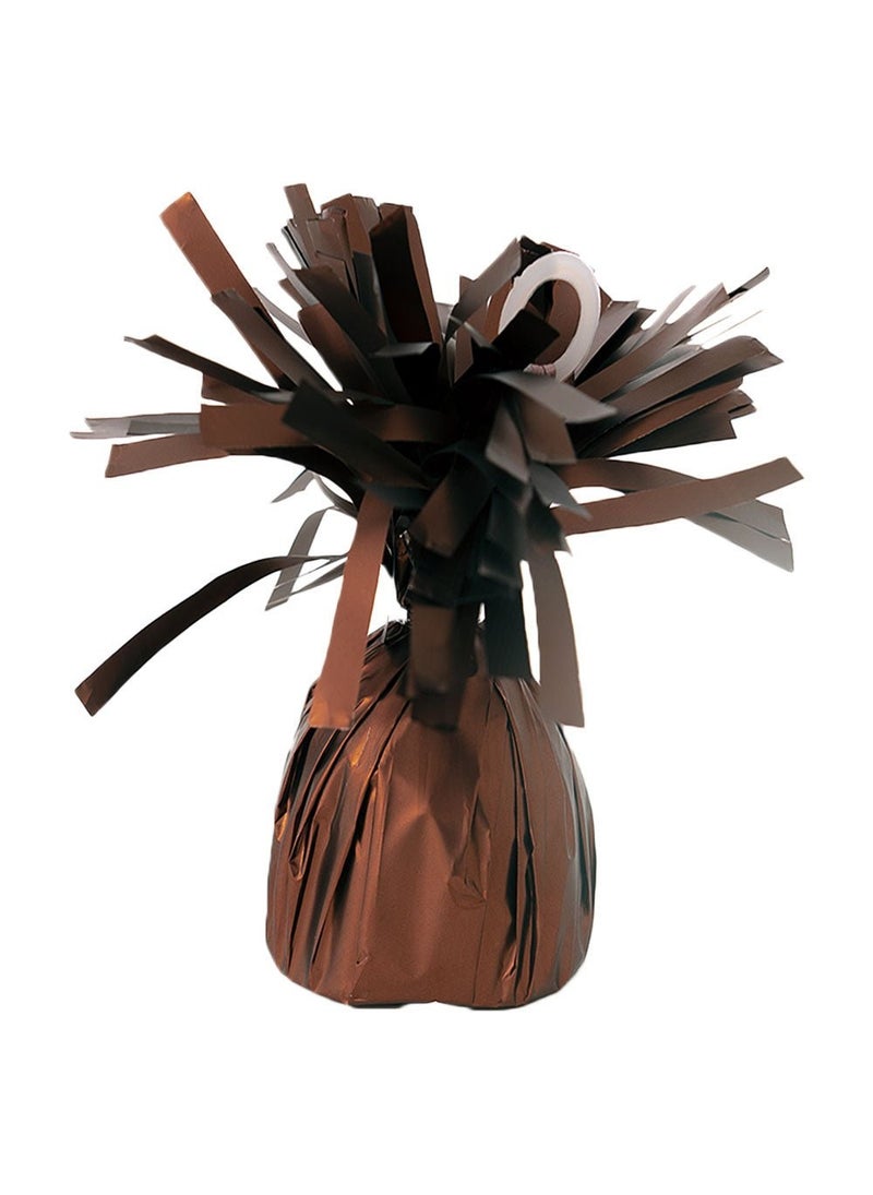 Balloon Weight Chocolate Brown Plastic
