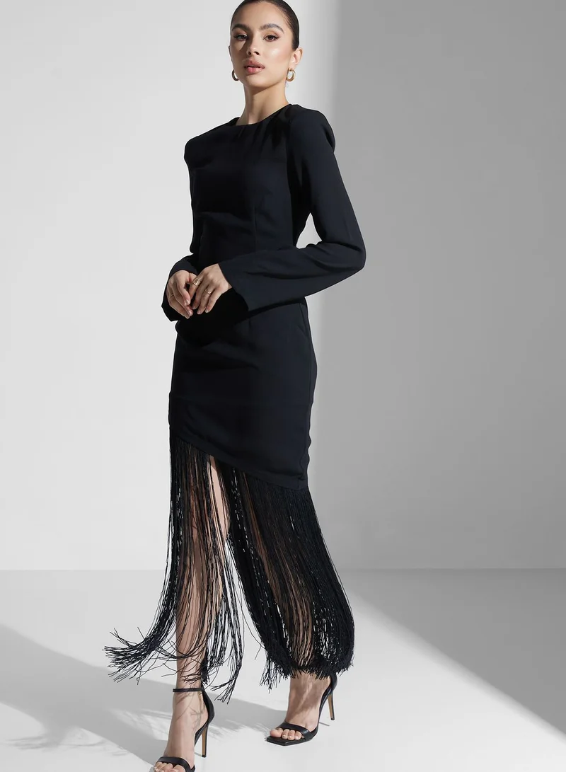 milly sheer knit cami dress Rhinestone Knit Cami Midi Dress