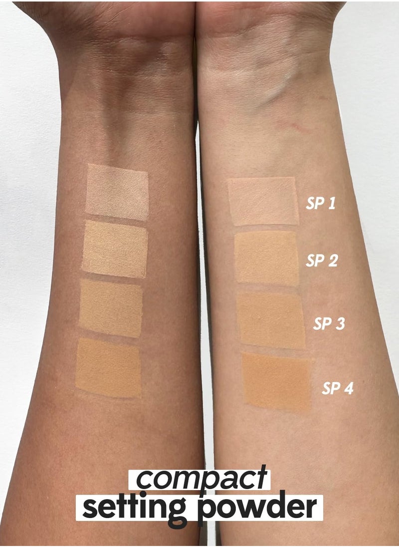 Ruby's Organics - Natural Compact Setting Powder - Poreless With Spf - Shade: Sp2 Beige - 9g - Image 1