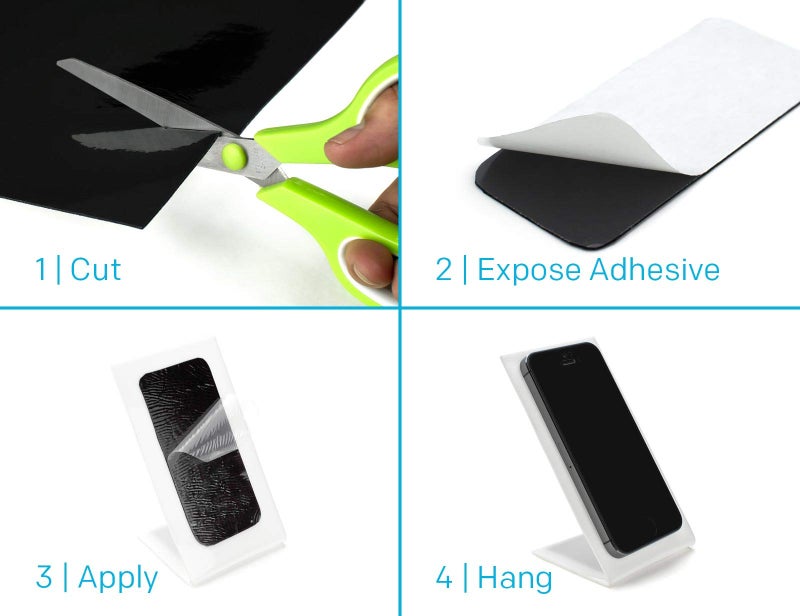 Sewell Direct AirStick Microsuction Tape by Sewell, 0.5mm, 250mmx300mm Sheet - As seen on MOS products - Mount - Retail Packaging - Black - Image 2