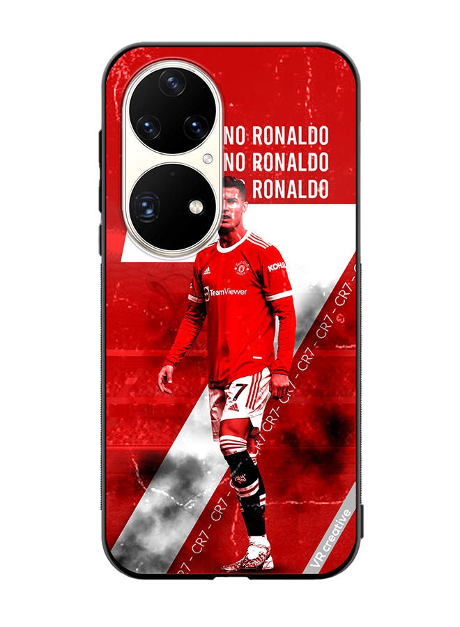 VR CREATIVE Protective Case Cover For Huawei P50 Pro Cr7 Design Multicolour - Image 1