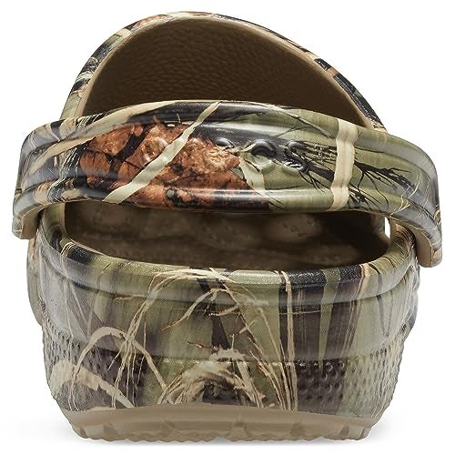 Crocs Unisex-Adult Classic Realtree Clog, Camo Shoes, Khaki, 4 Men/6 Women - Image 2