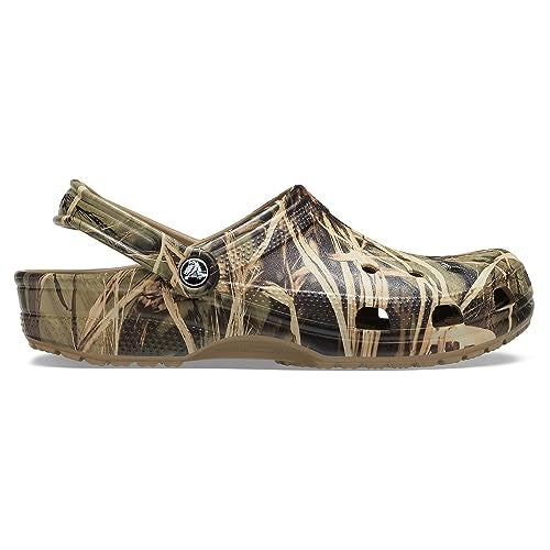 Crocs Unisex-Adult Classic Realtree Clog, Camo Shoes, Khaki, 4 Men/6 Women - Image 5