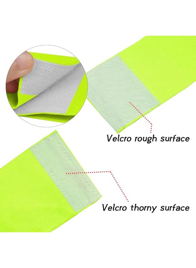 شارة قائد كرة القدم مرنة متعددة الألوان قابلة للتعديل للشباب والكبار، أخضر - Image 4