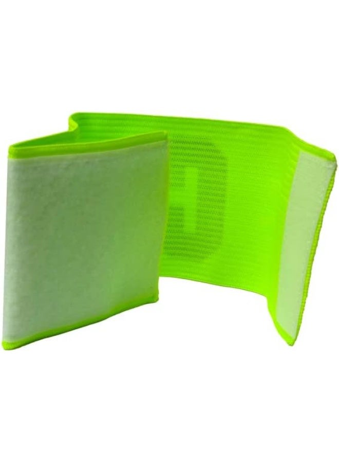 شارة قائد كرة القدم مرنة متعددة الألوان قابلة للتعديل للشباب والكبار، أخضر - Image 5