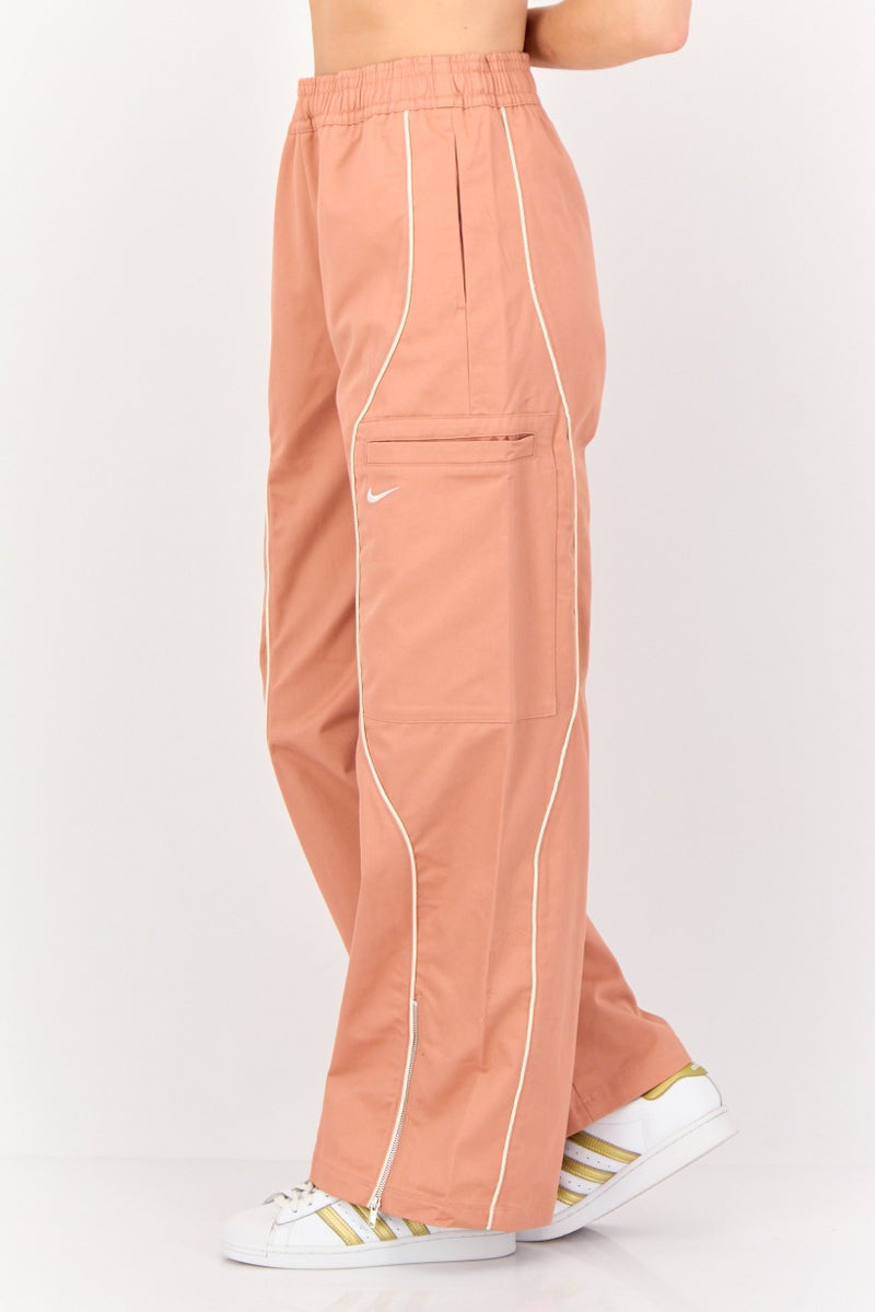 Nike Women Sportswear Fit Golf Pants, Peach - Image 2
