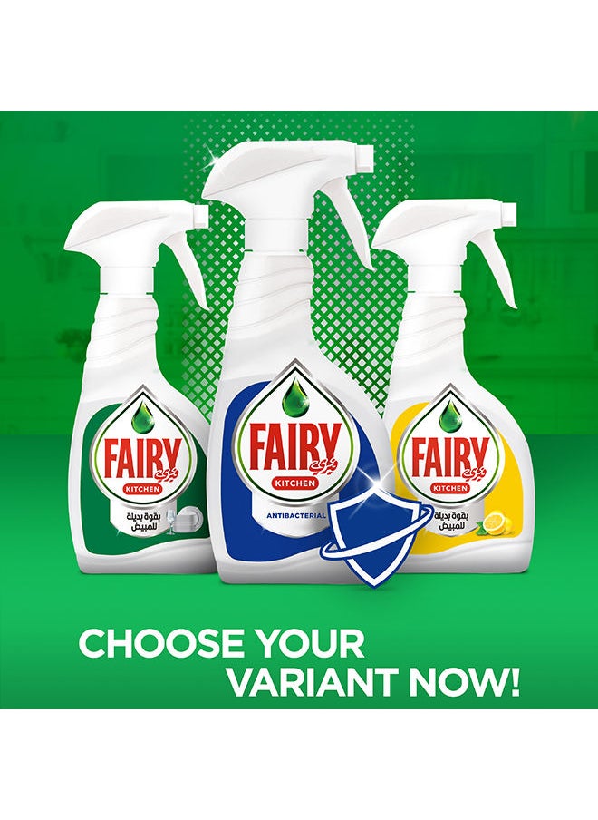 Fairy - Antibacterial Spray For Dishes And Kitchen Surfaces Blue 450ml - Image 1