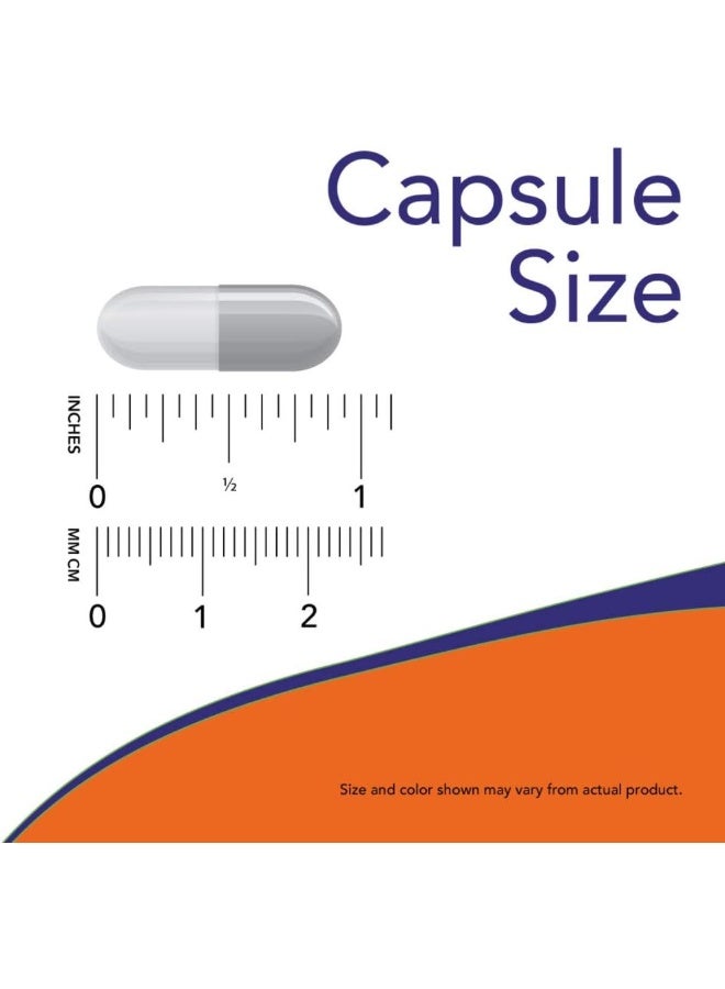 Now Magnesium 400 Mg, 180 Veg Capsules - Image 5