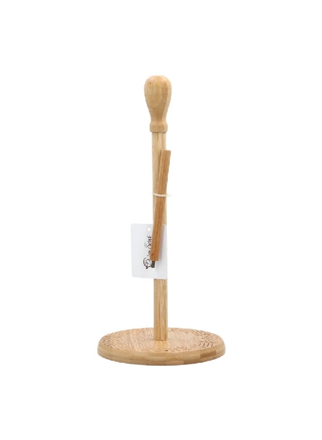 Bien Servi Natural Bamboo Kitchen Tissue Holder Brown 16 x 35 cm G17-G215-DK2 