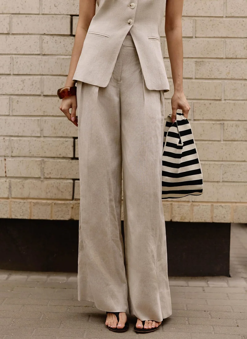 Lichi Loose Linen trousers