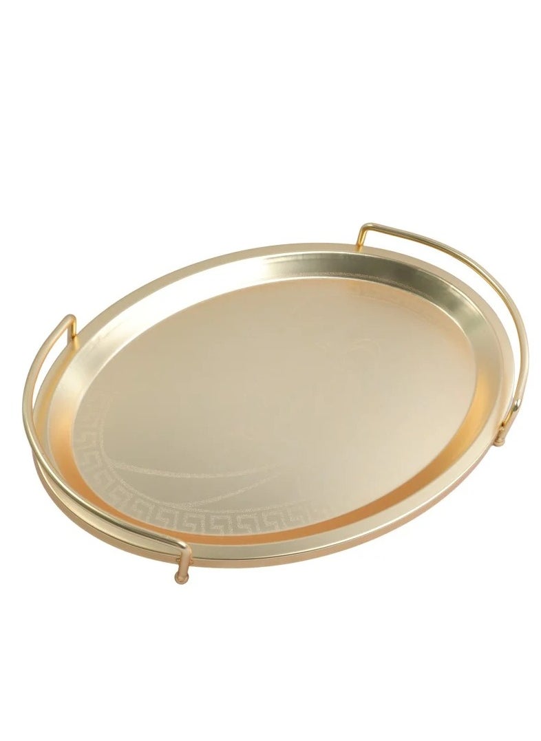 Golden oval serving tray - pzsku/Z6E15879FF241FEEBE6D6Z/45/_/1714690976/1b876287-6a51-40e4-a4c4-e2773e9ac653