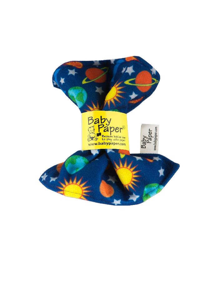 Baby Paper Original Baby Paper - Crinkle Teether and Sensory Toy for Babies and Infants | Solar | Non-Toxic, Washable | Great for Baby Showers - Image 2
