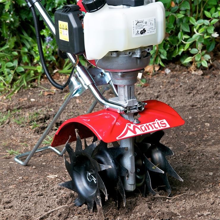 Mantis 4333 Power Tiller Kick Stand for Gardening, Red - Image 3
