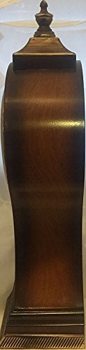 Le'raze Elegant, Decorative,Grandfather Clock Hand Painted Wood Modern Mantel with Swinging Pendulum Shelf,Tabletop,Desk,Buffet, Color Mahogany - Image 3