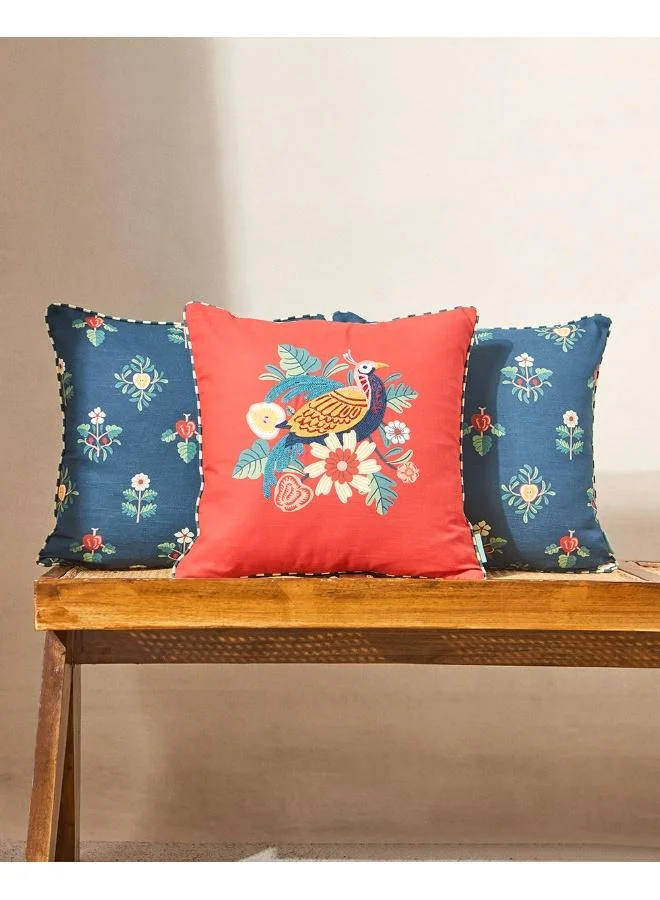 تشامباك Monal Cushion Cover - Set of 3, 16" | Kashmir Trails