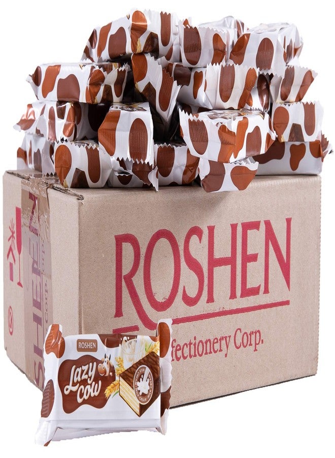 Roshen Wafer Candy "Lazy Cow" with Milk-Cream Filling, Kosher, Delicious, Flavorful Sweets Bulk Gourmet Candy 2.204lb/1kg - Image 2