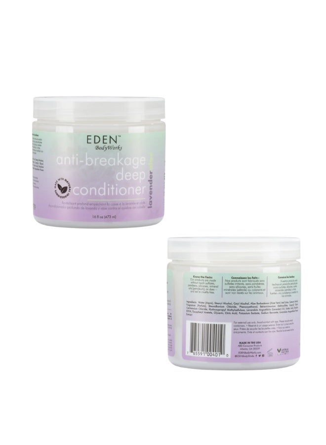 eden bodyworks Eden Body Works Lavender Aloe Anti-Breakage Deep Conditioner 16Oz - Image 5