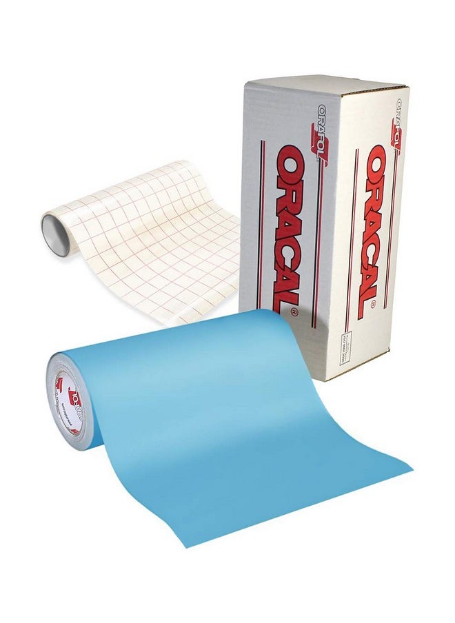 ORACAL Oramask 813 Low Tack Paint Stencil Vinyl Roll Bundle (10Ft X 1Ft W/Transfer Paper)  - Image 1