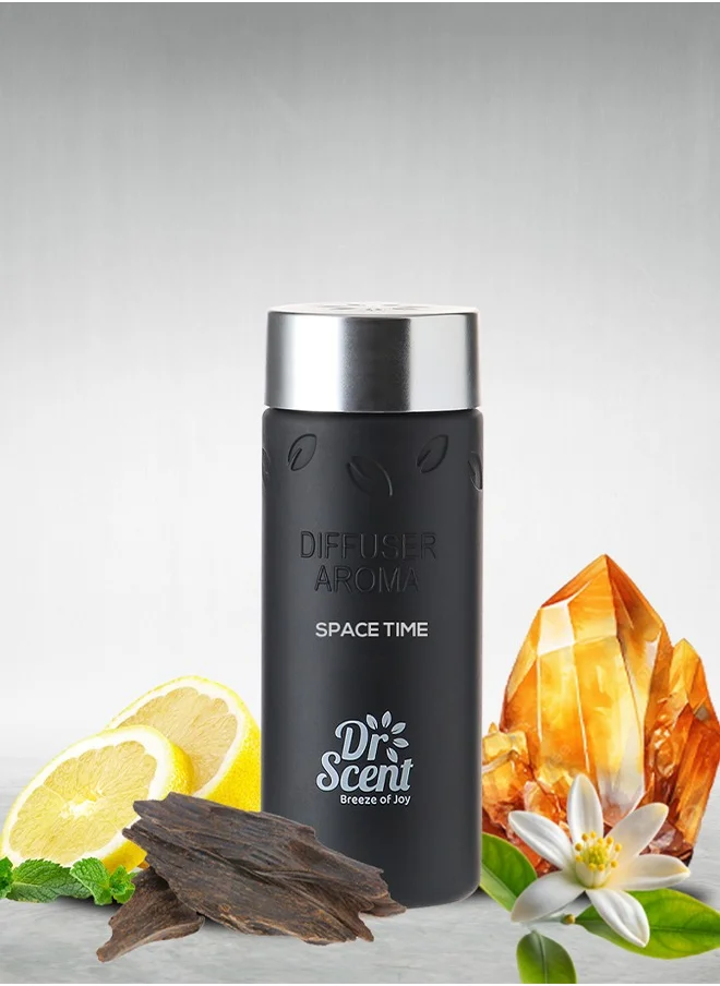 دكتور سينت زيت عطري معطر برائحة نسيم الفرح من دكتور سينت | روائح الحمضيات، الحلوة، الخشبية والعنبرية | مثالي للمنزل والمكتب والفندق والمنتجعات الصحية | صنع في المملكة المتحدة (170 مل)