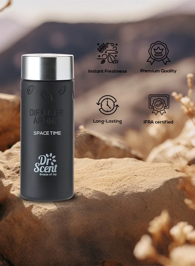 Dr Scent Dr. Scent Breeze of Joy - Space Time Premium Collection Diffuser Aroma Oil | Citrus, Sweet, Woody & Amber Notes | Perfect for Home, Office, Hotel & Spa | Made in the UK (170ml)