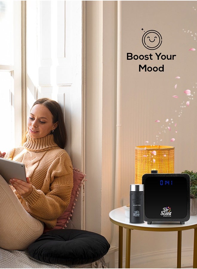 Dr Scent Dr. Scent Breeze of Joy - Space Time Premium Collection Diffuser Aroma Oil | Citrus, Sweet, Woody & Amber Notes | Perfect for Home, Office, Hotel & Spa | Made in the UK (170ml)  - Image 3