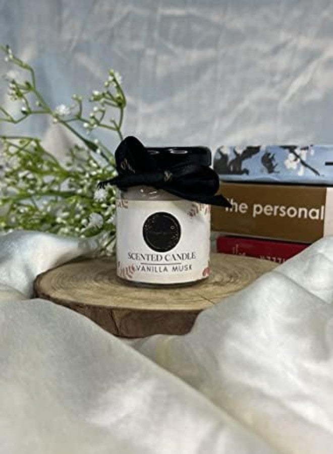 Wrapped up Love Mini Soy Wax Scented Candles Gift Set (Peppermint Eucalyptus & Vanilla Musk) - Image 5