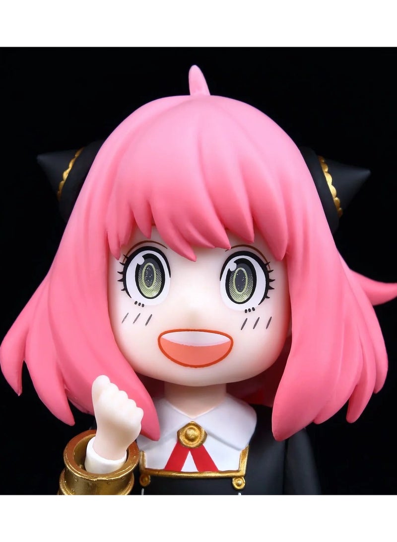 هالامودو الجاسوس العاشر عشيرة جميلة يجلس أنيا ورواد فوغ الدمى ذات الرأسين ، وتزيين وهدايا 13.5 سم - Image 3