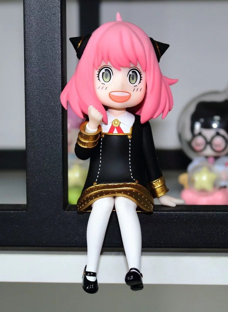 هالامودو الجاسوس العاشر عشيرة جميلة يجلس أنيا ورواد فوغ الدمى ذات الرأسين ، وتزيين وهدايا 13.5 سم - Image 4