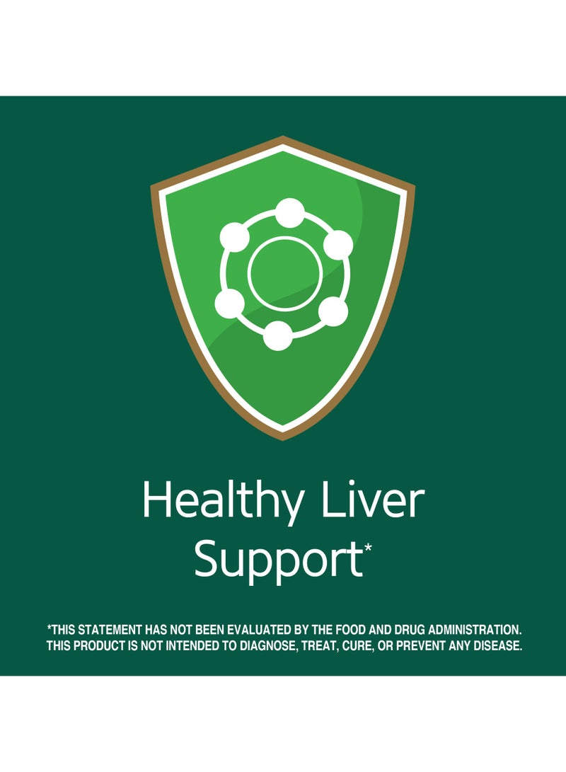 21st Century Standardized Milk Thistle Extract 200 Vegetarian Capsules - Image 2