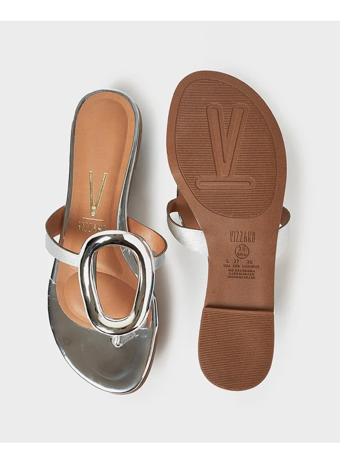 VIZZANO Multi Strap Low Heel Sandals