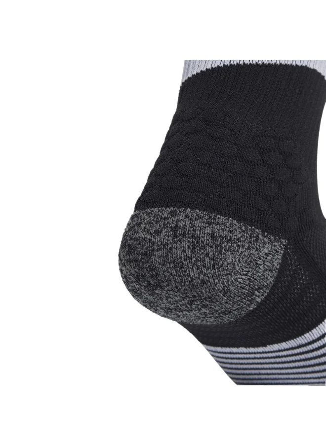 اديداس adidas RUNxBOOST Sock Black Running SOCKS for Unisex - XS