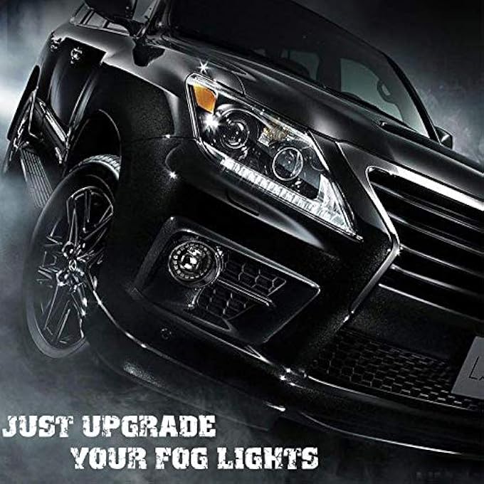 AUDEXEN Led Fog Lights With Drl Compatible With Toyota Camry Highlander Corolla Prius Passenger And Driver Side Led Fog Lamps Compatible With Lexus Gs Is Lx Rx Es Ct - Image 2