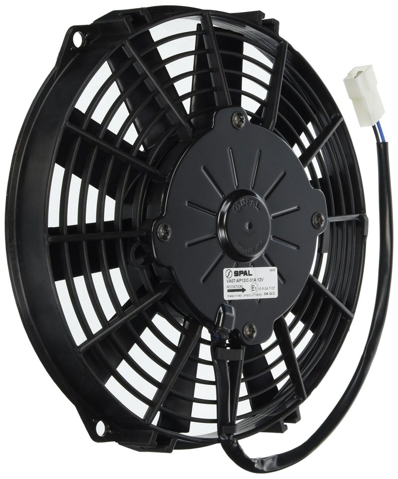 Spal 30100392 Puller Fan (9In ; For Use W/ 15Amp Fuse at 13V), 1 Pack - Image 1