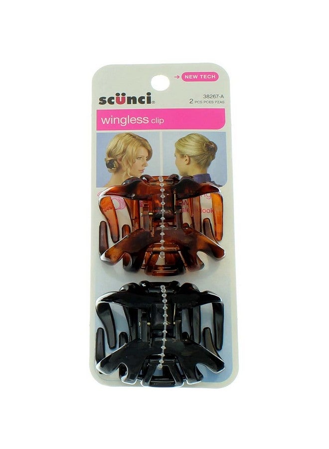Scunci 3826703A048 Octopus Jaw Clip Assorted Colors 2 Count - Image 5