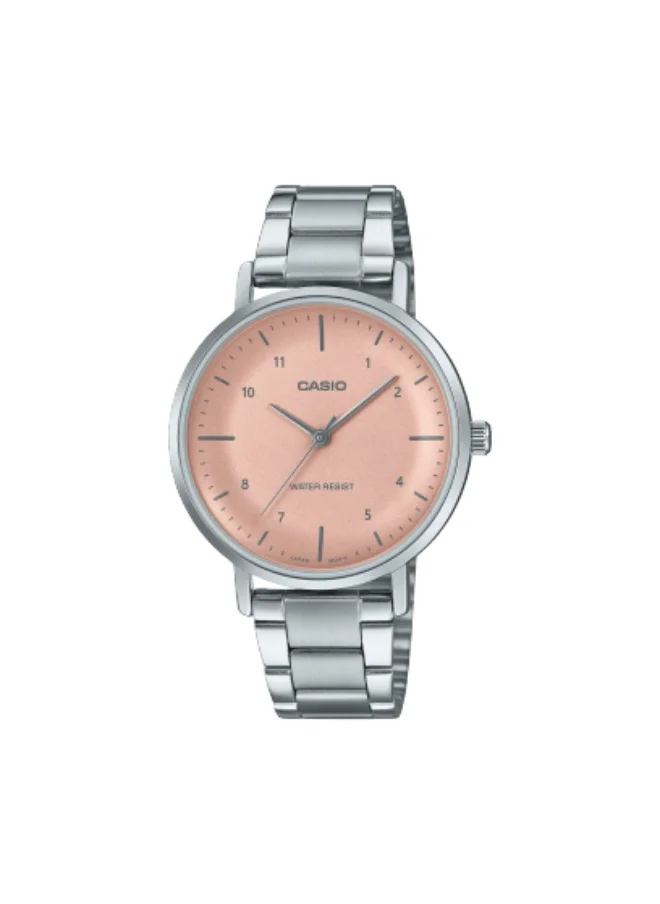 CASIO Women's Stainless Steel Analog Watch LTP-VT03D-4BDF - 34 mm