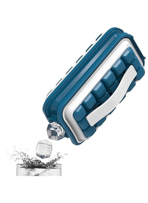 Portable Ice Cube Molds Flask With Lid