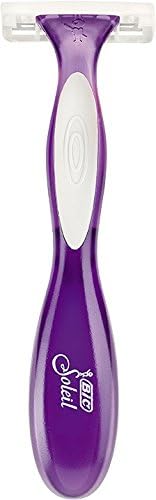 Bic BIC Soleil Scent 3Blade Lady Razor with Lubricating Strip for a Smooth shave and Easy Grip Handle Pack of 4  - Image 4