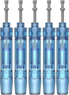 10-pack Dr.Pen Microneedle Pen Needle Cartridges - Compatible with Dr.Pen A9, A11, A8S, M8S models, Disposable Replacement Parts with Bayonet (24 Needles)
